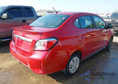 2024 Mitsubishi Mirage G4 Es z USA, uszkodzony, nr VIN ML32FUFJ3RHF00298